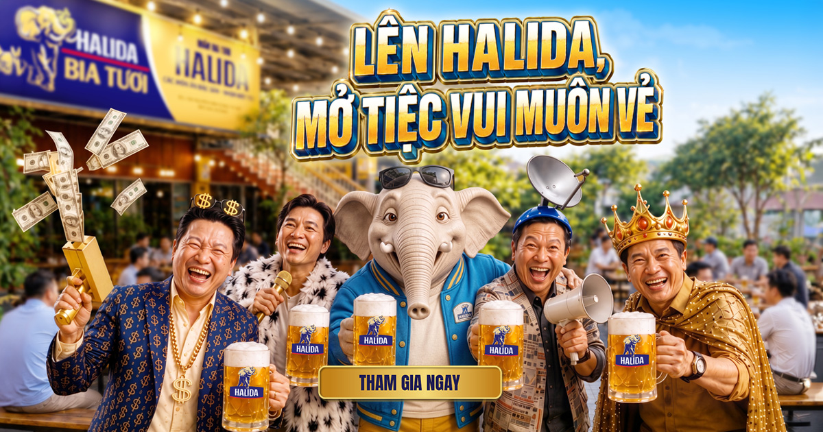 Halida Bia Tươi Halida
